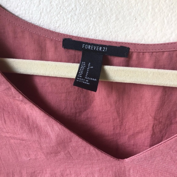 Pink / coral work blouse - Picture 3 of 5